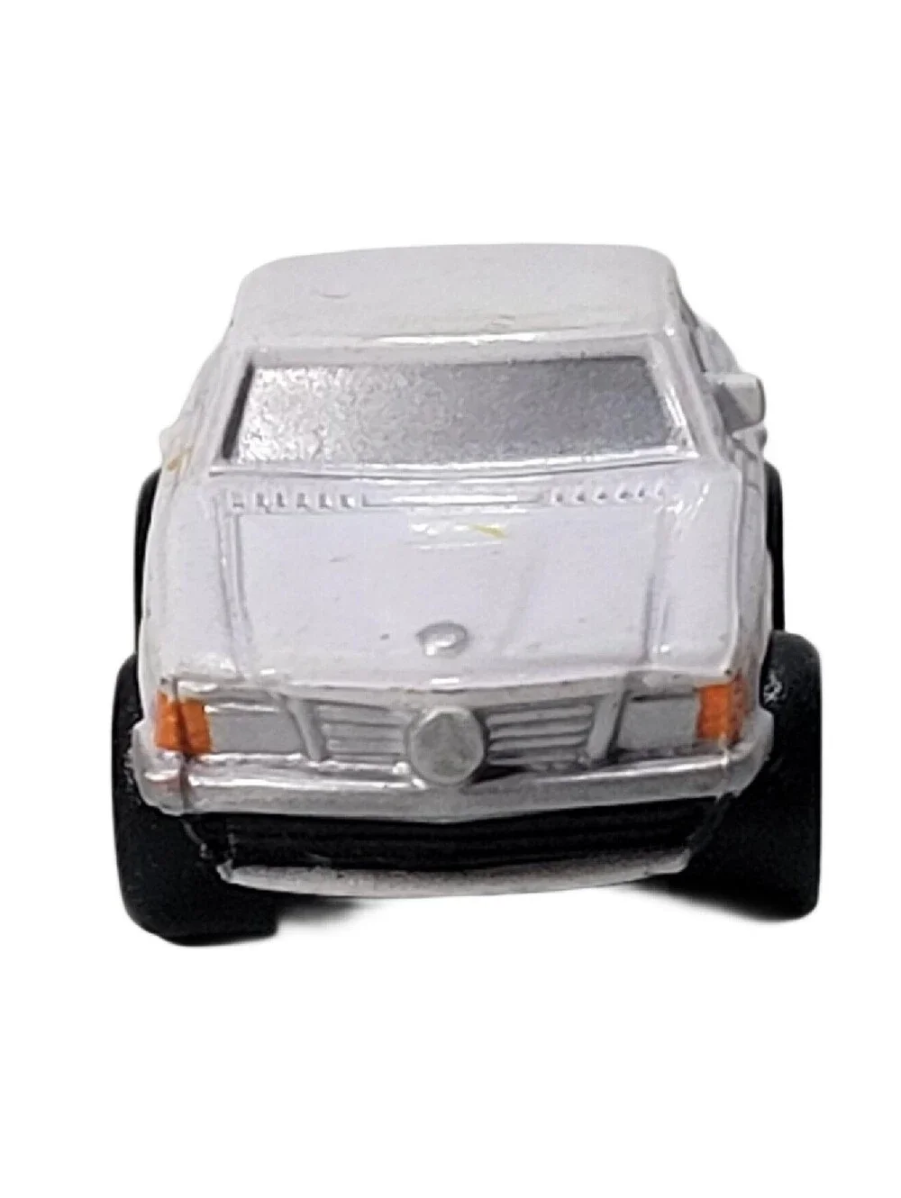 Vintage Micro Machines Mercedes Benz 450 SLC White Sun Changers Car Galoob 1989